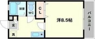 メゾンドユウA棟の物件間取画像